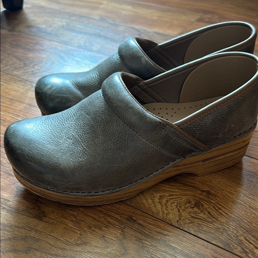 Women's Dansko Clogs - Gray
